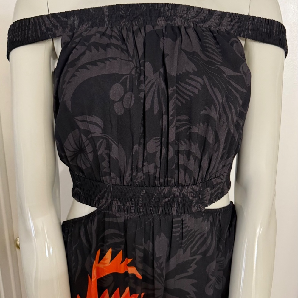 DESIGUAL WOMEN'S DRESS SWIMWEAR BLACK and RED